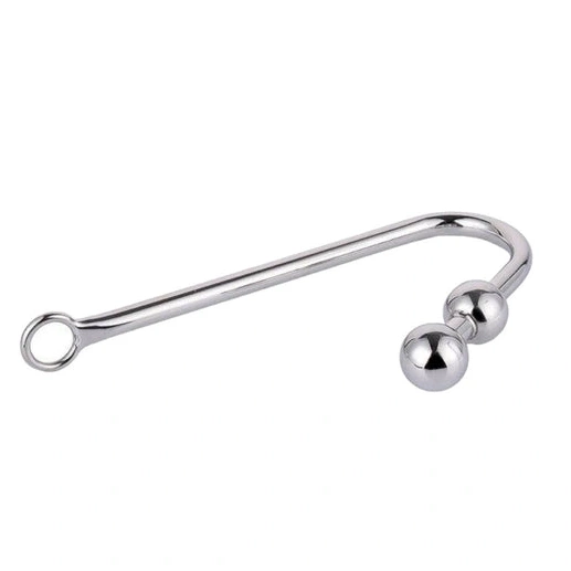 Steel Two Pleasurable 4417 Anal Stainless Balls Hook 1108